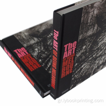 OEM Φτηνές πλήρες έγχρωμο υψηλής ποιότητας υπηρεσία τέχνης χαρτί μεγάλο αντιστάθμισμα τέχνης hardcover photo book printing